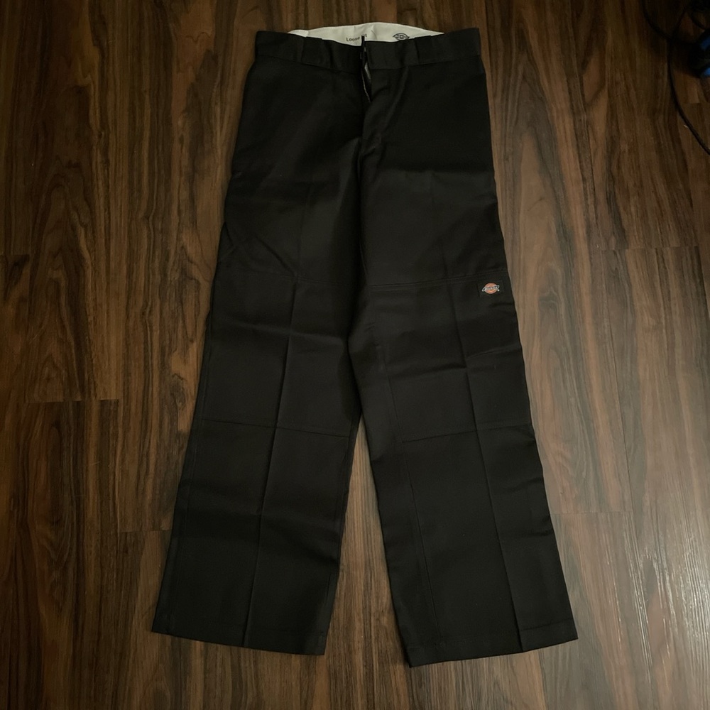 Dickies Black Cargo Pants Durable Workwear